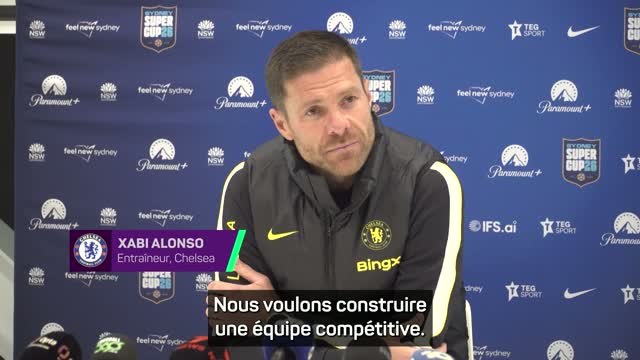 Chelsea - Xabi Alonso sur Lacroix : Nous voulons construire une équipe compétitive
