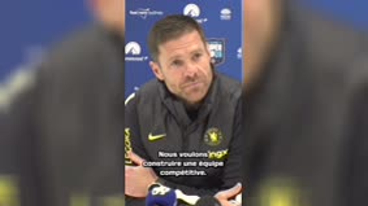 Chelsea - Xabi Alonso : "Lacroix ? Nous voulons construire une équipe compétitive"