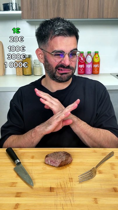 1$ vs 1000$ Steaks 🥩