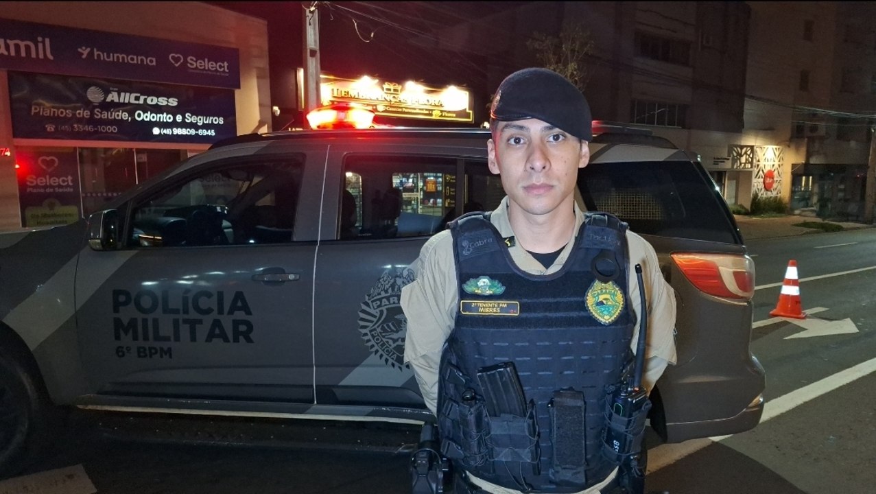 Tenente da PM explica dinâmica de grave acidente que deixou casal ferido no Centro