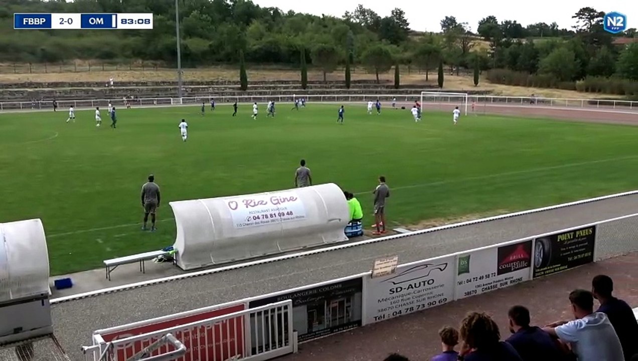 Pro 2 - Amical - FBBP 2-1 OM : Le but de Sidi Ali
