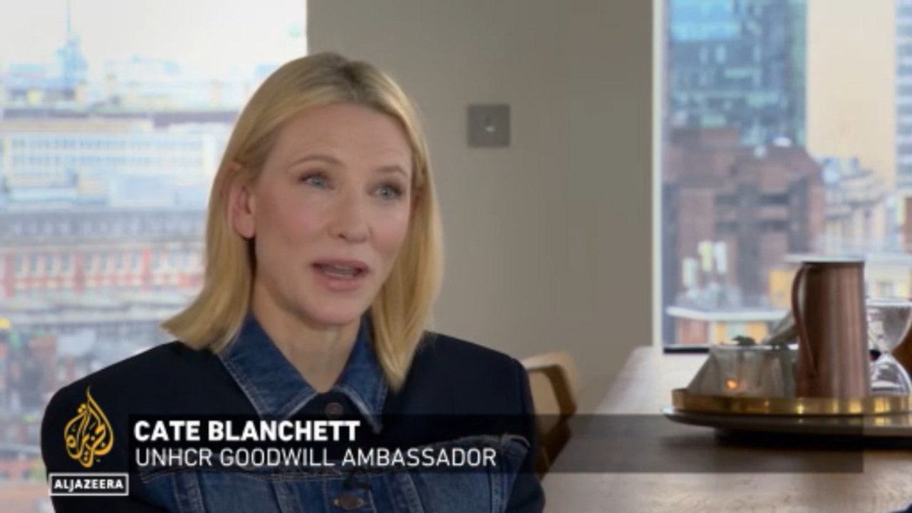 Cate Blanchett De actriz ganadora del Oscar a defensora de los refugiados.