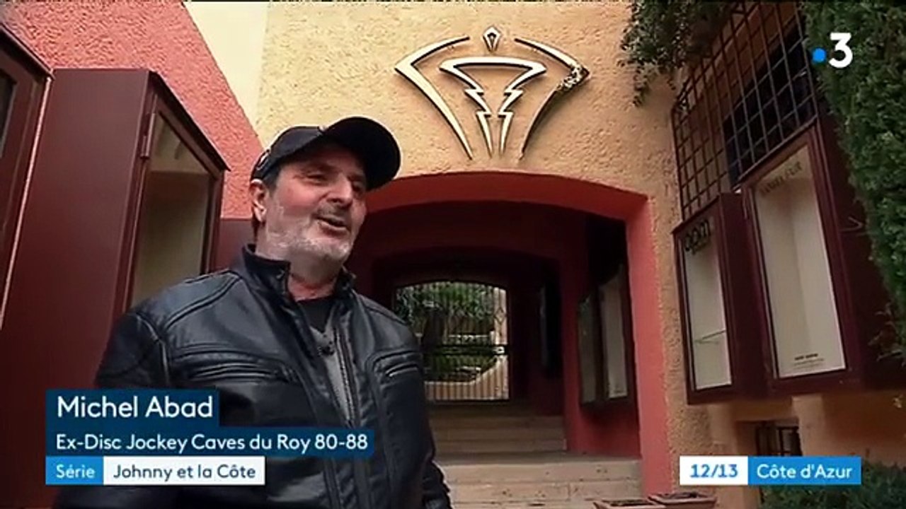 2017 - Johnny Hallyday : souvenirs sur la Côte d'Azur dans le Journal de France 3 Côte d'Azur (1/3) (6 Décembre)