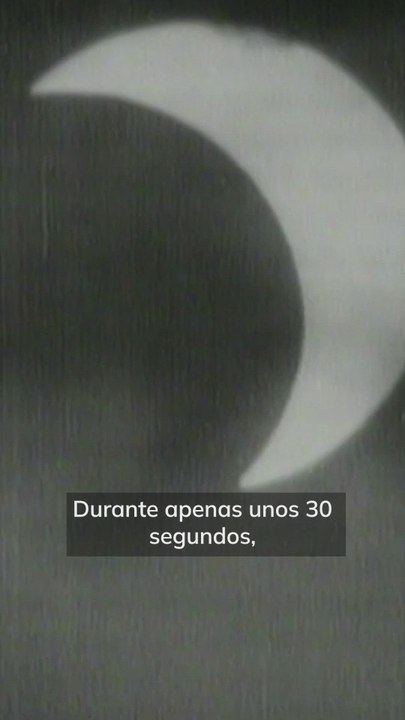 Así se veía un eclipse total de Sol hace un siglo