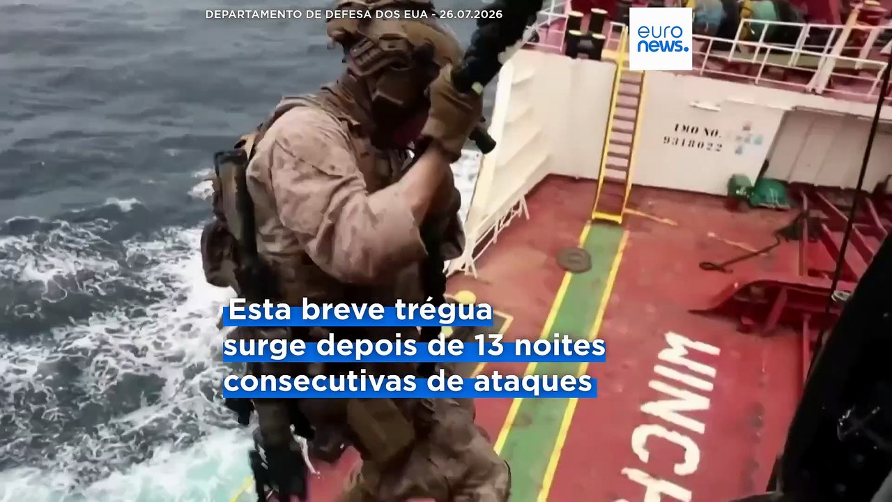 Estados Unidos e Irão suspendem ataques pela terceira noite para dar espaço a negociações