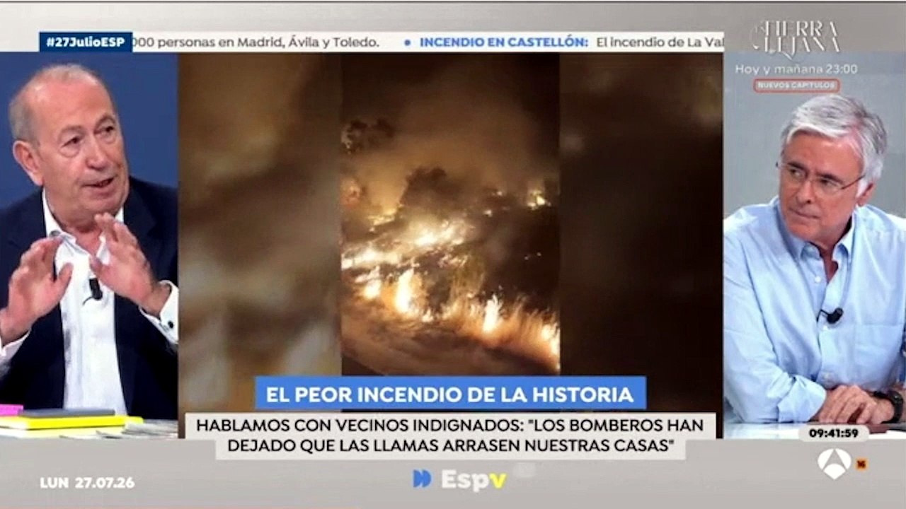 Nicolás Redondo alerta de lo peor que está por llegar con los incendios: “En agosto…”