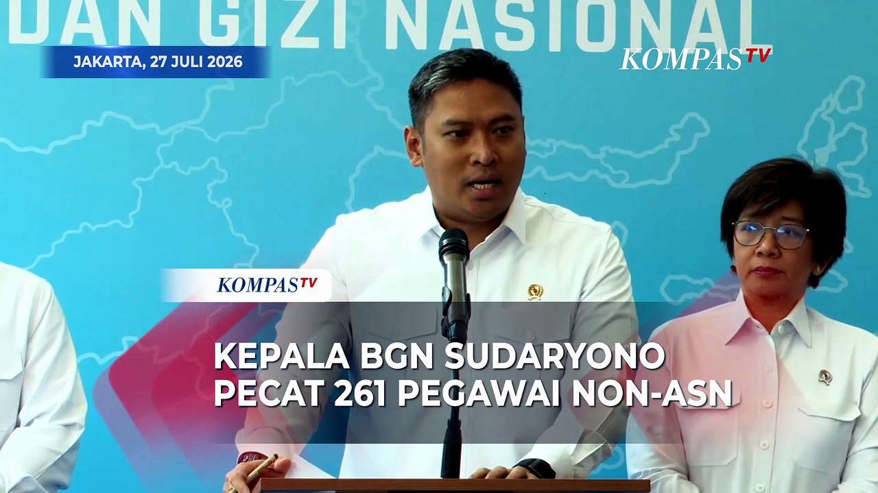 Kepala BGN Sudaryono Pecat 261 Pegawai Non-ASN, Ini Alasannya