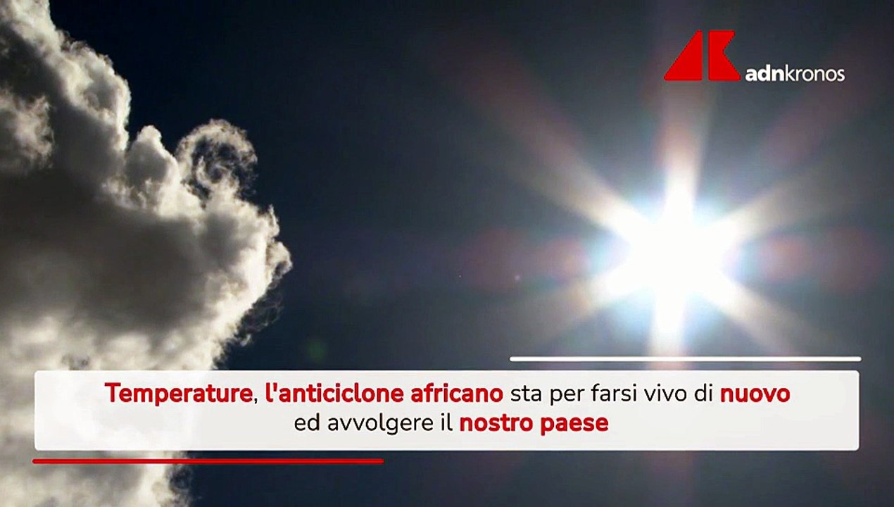 Torna l'anticiclone africano: in arrivo un'ondata di caldo record