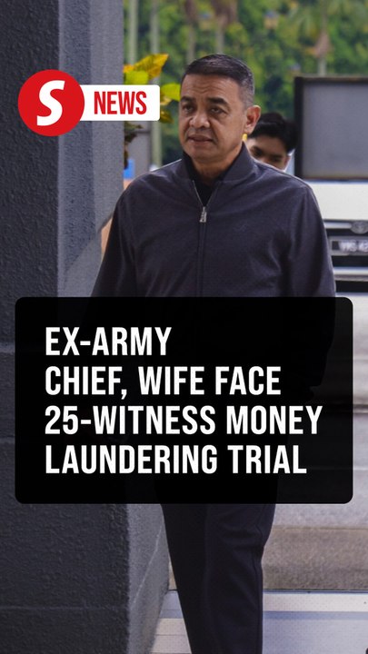 25 witnesses to testify in trial of former army chief, wife