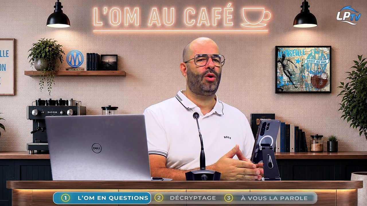 Replay de l'OM au Café avec Sébastien Volpe !