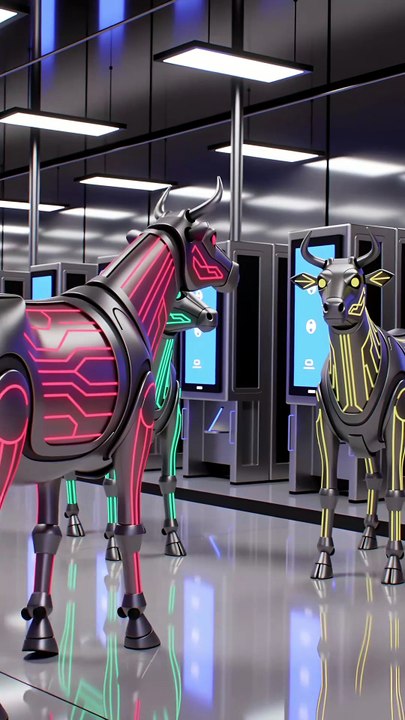 Cows are arguing on social media about which one is superior