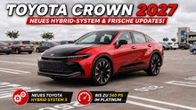 Toyota Crown 2027: Alle Neuerungen auf einen Blick