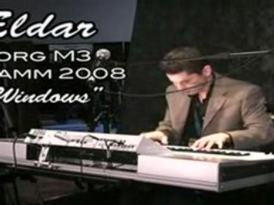 Eldar sur Korg M3 au NAMM 2008 #4