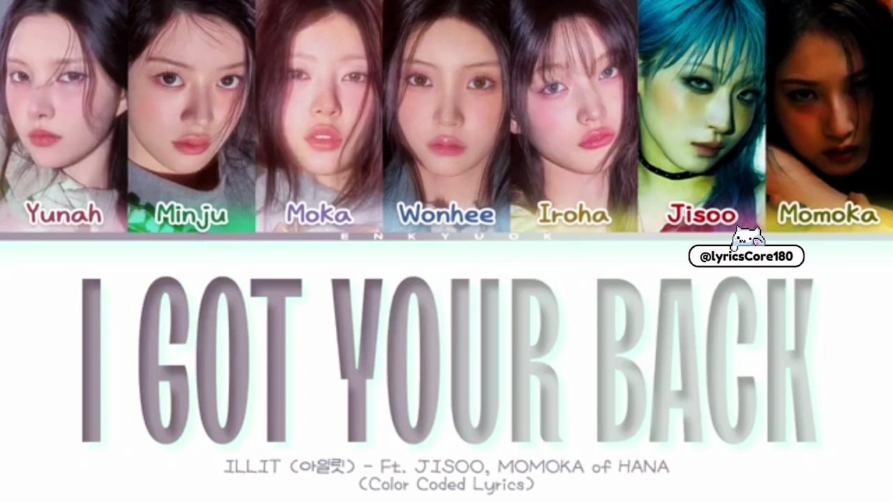 ILLIT - I Got Your Back (Sped Up + Lyrics) 🌸 Nightcore Remix