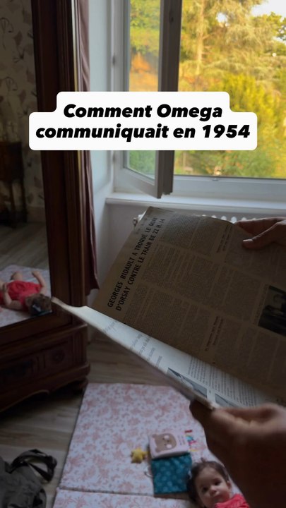 Omega dans Paris Match des années ..