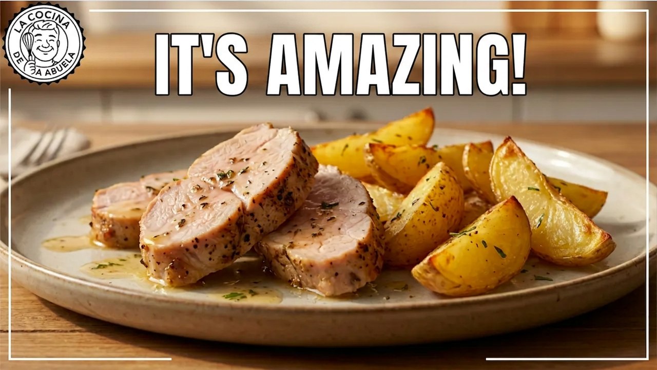 Juicy Baked Turkey Tenderloin with Potatoes | Easy 40-Minute Recipe