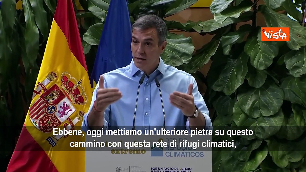 Emergenza incendi Spagna, Sanchez: Serve patto di Stato per proteggere il futuro dei cittadini