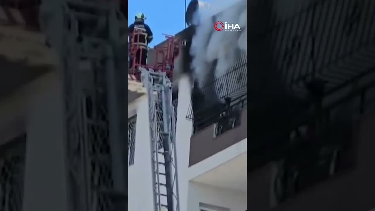 Adana'da Apartman Dairesinde Korkutan Yangın: Ekipler kısa sürede söndürdü!
