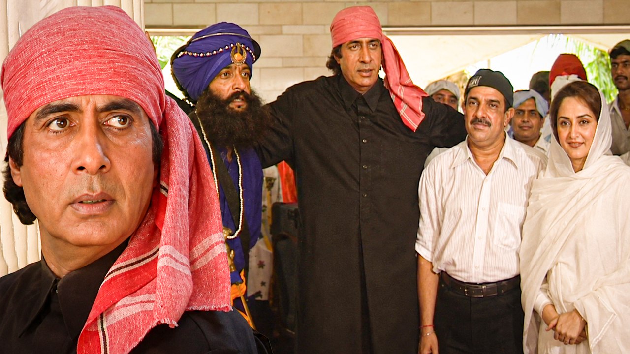 Amitabh Bachchan, Jaya Prada & Mehul Kumar's Kohram (1999) Gurudwara BTS - Nana Patekar As Nihang Sikh