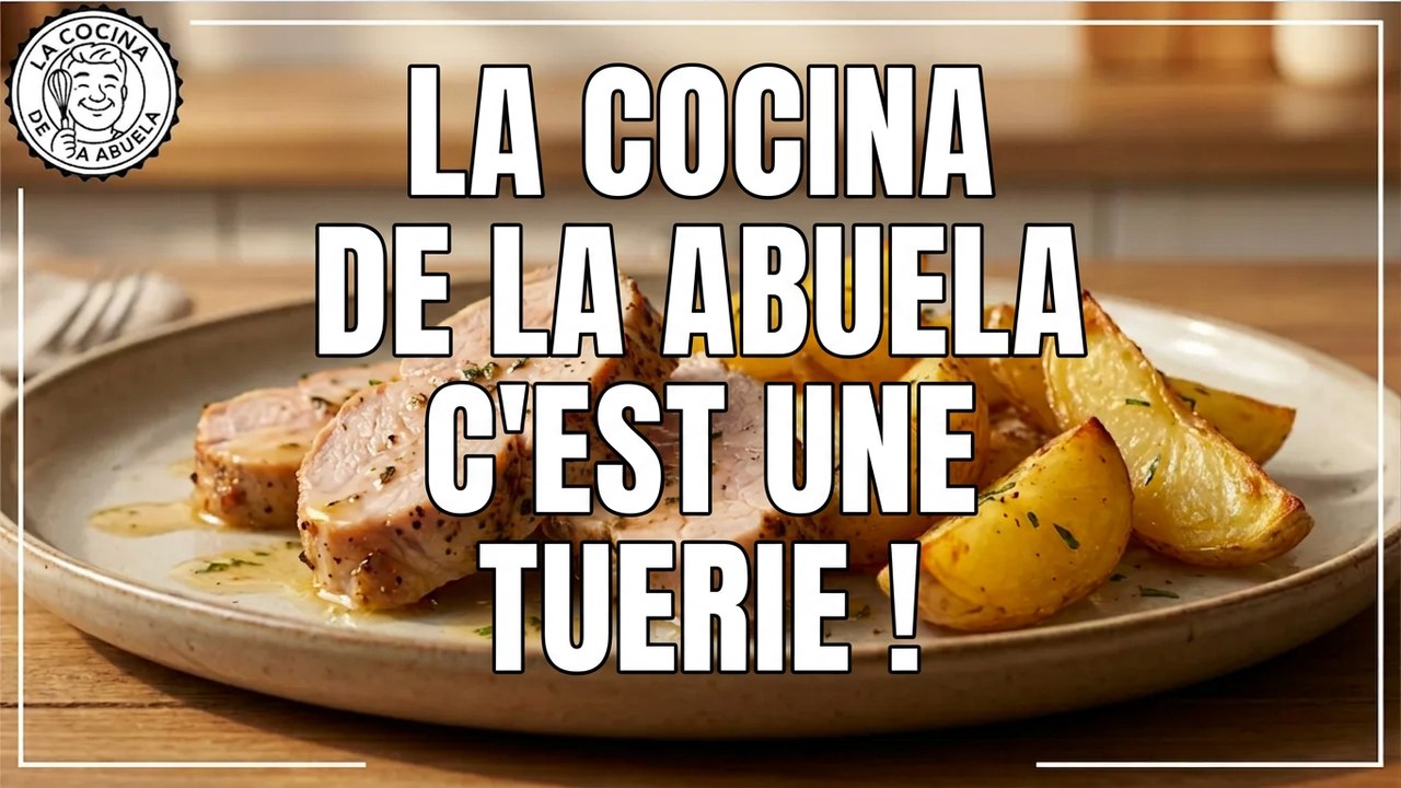 Filet de dinde rôti au four avec pommes de terre – recette facile et ultra moelleuse en 40 min
