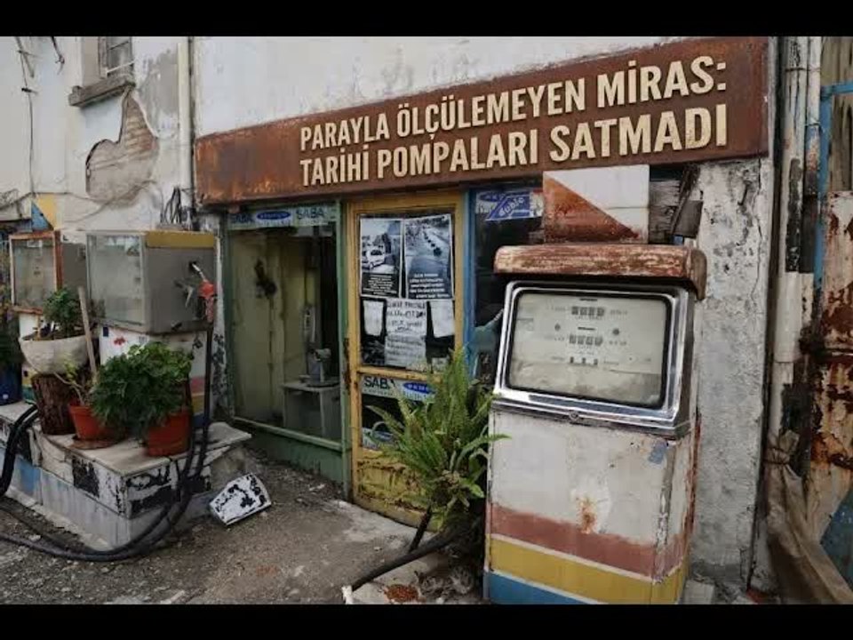 Cumhuriyet'in İlk Yıllarından Kalan Akaryakıt İstasyonu Dimdik Ayakta
