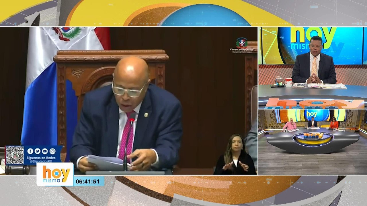 Abinader mostrará debilidad ante chantaje para no aprobar Código Penal | Hoy Mismo
