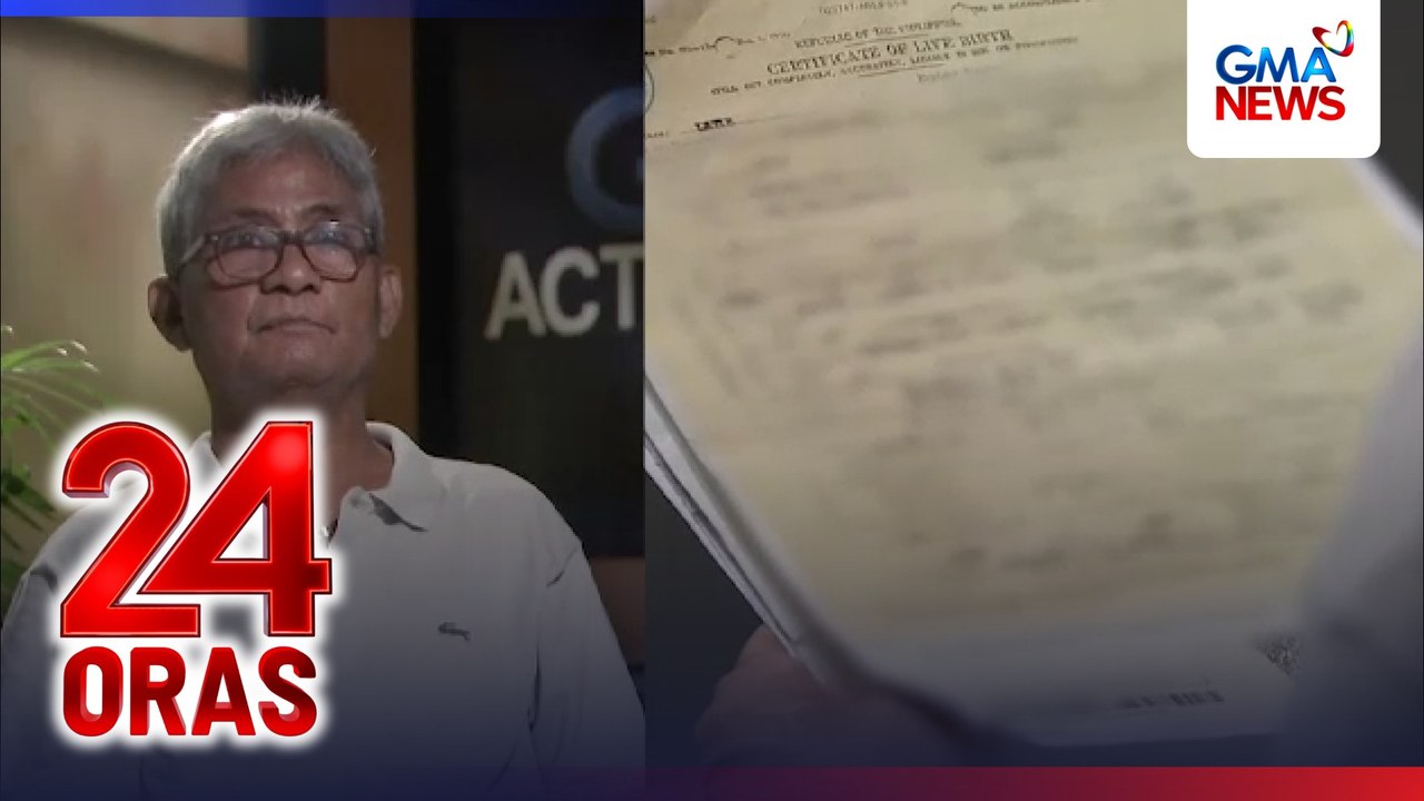 Pagtatama sa spelling ng apelyido sa birth certificate na inabot ng 3 taon, pinaaksyunan | 24 Oras