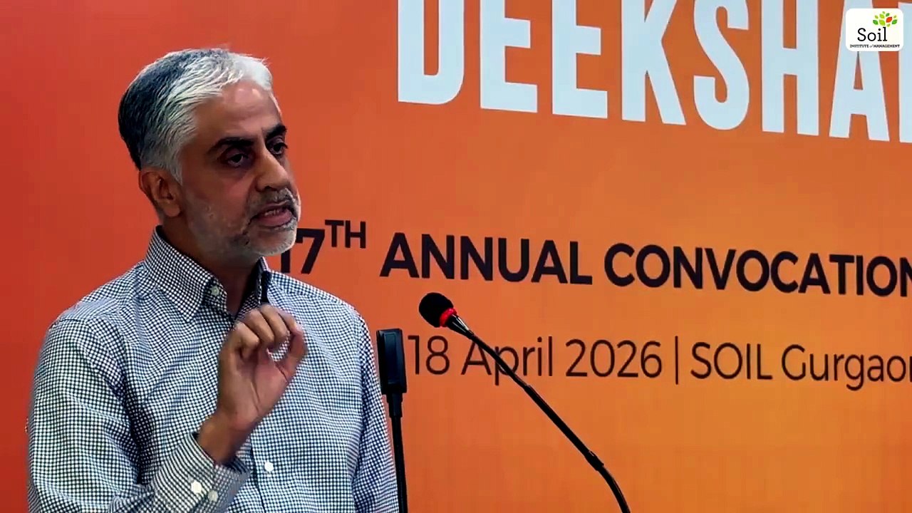 Graduation Day at SOIL Gurgaon | Chief Guest Address