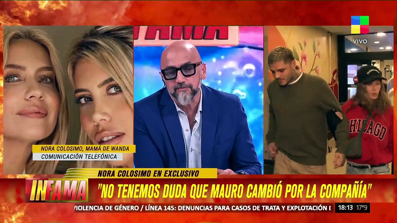 Nora Colosimo destrozó a la China Suárez: "Siempre quiso la vida de Wanda "