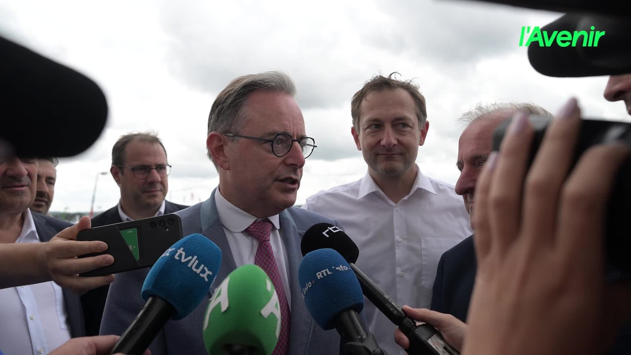 Première visite de Bart De Wever à la Foire de Libramont