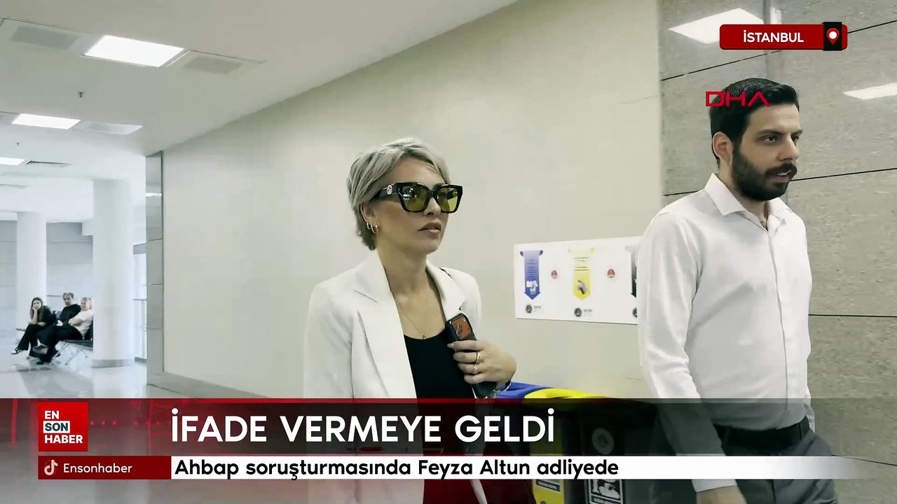 Ahbap soruşturmasında Feyza Altun adliyede