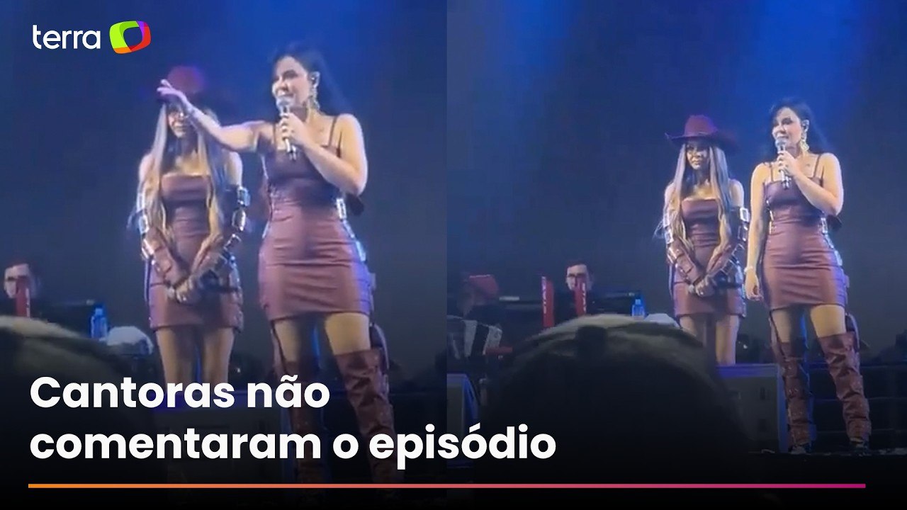 Maraisa dá bronca em fã que apontou laser para o rosto de Maiara durante show: 'Você não é homem?’