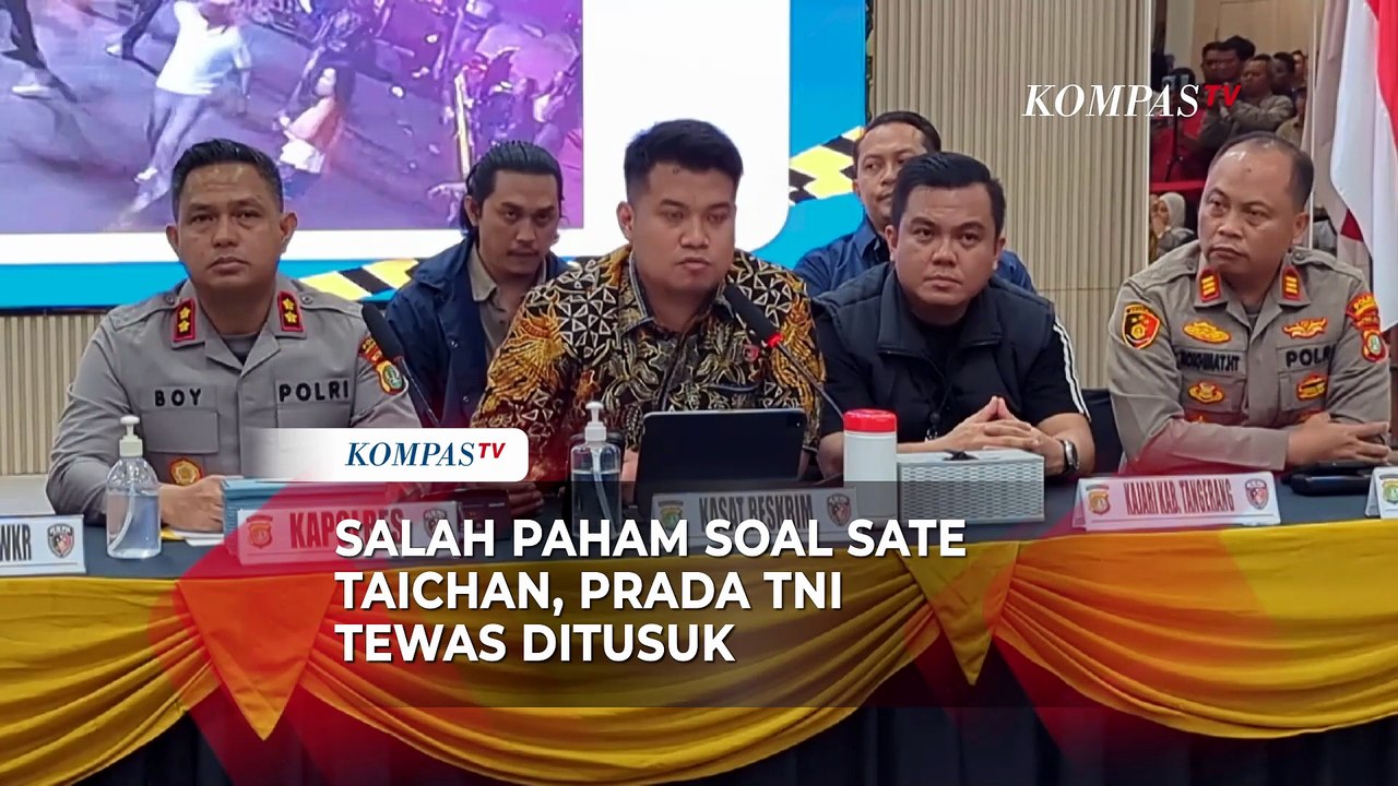 Salah Paham Soal Sate Taichan, Prada TNI Tewas Ditusuk di Tangerang