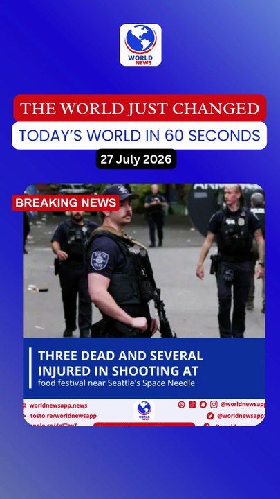 Three dead and several injured in shooting at food festival near Seattle's Space Needle
