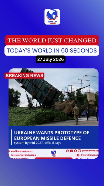Ukraine wants prototype of European missile defence system by mid-2027, official says