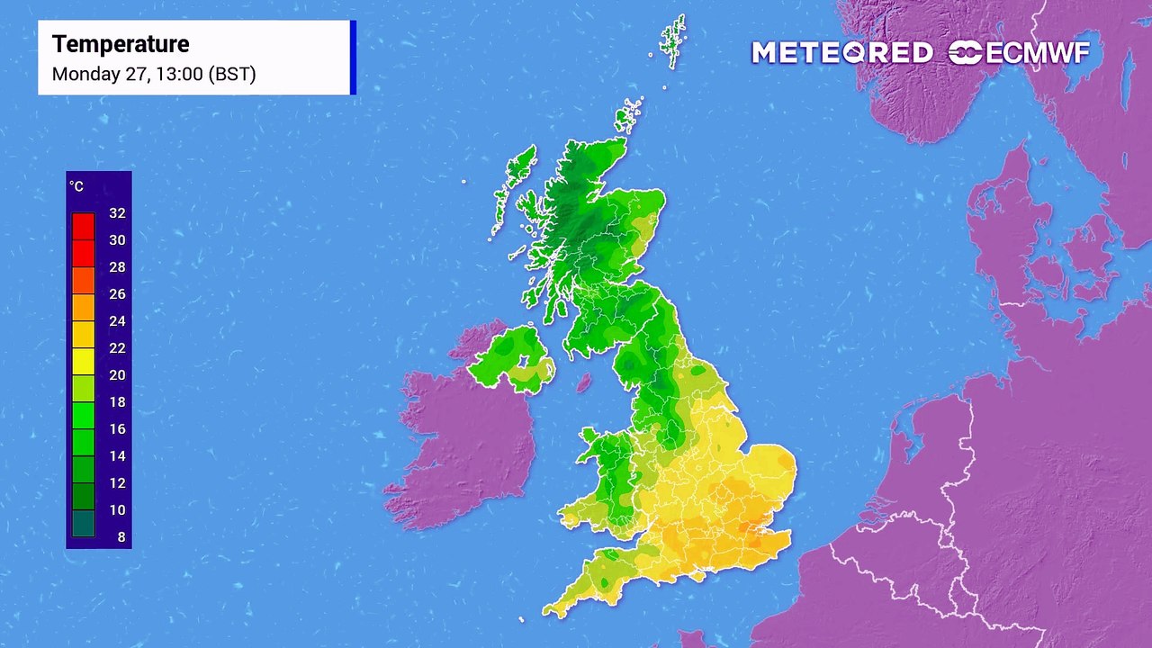 UK weather: Temperatures to hit 35°C in fourth heatwave of the year – here's when it will end