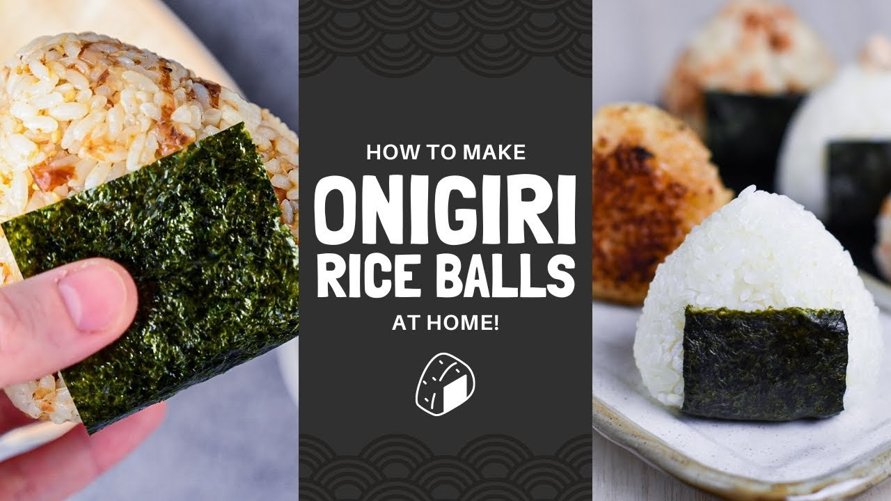 How to Make Onigiri Rice Balls At Home (おにぎりの作り方) - video Dailymotion