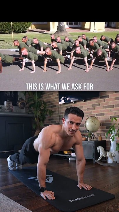 Marines us army push-up challenge ! 🇺🇸 respect from france
