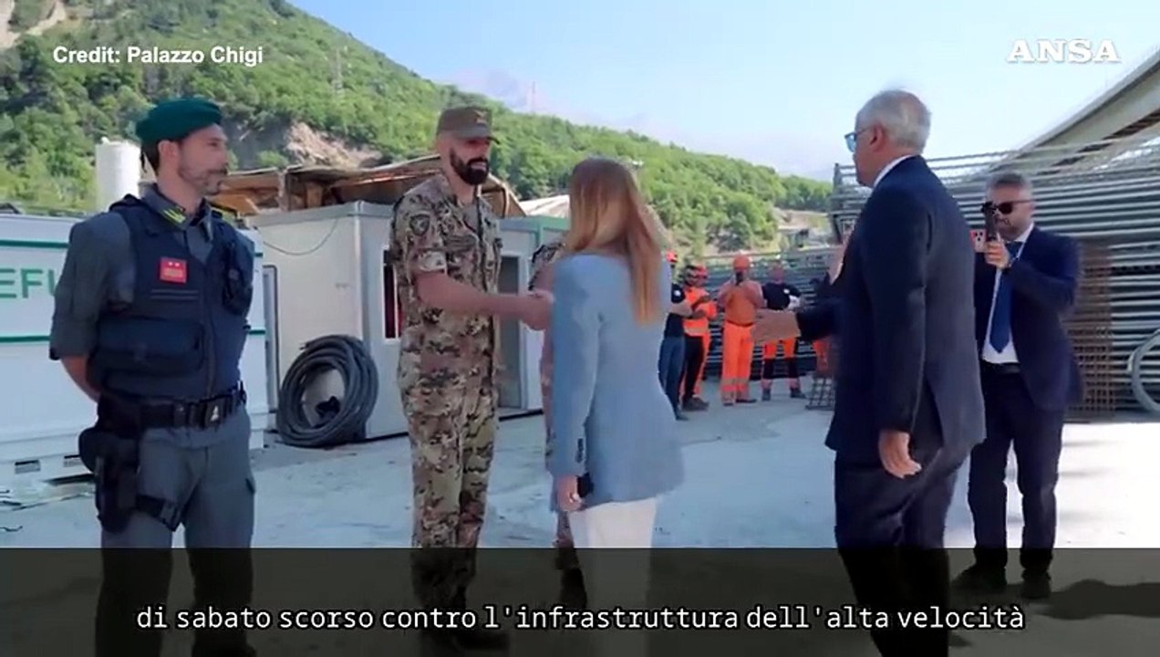 Meloni: "Dai No Tav violenza organizzata, la magistratura faccia il massimo"