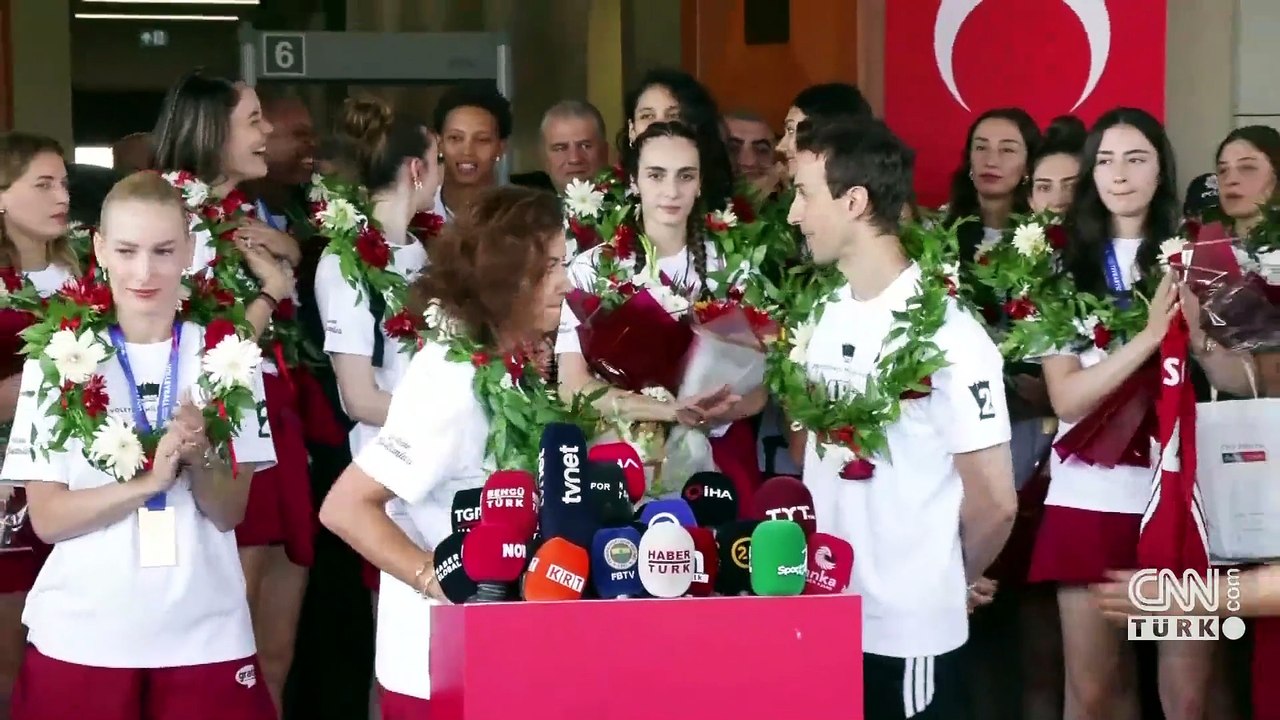 Milletler Ligi kupası Türkiye'de! FİLENİN SULTANLARI YURDA DÖNDÜ