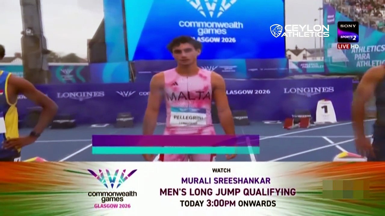 100m Heat 3 - Dineth Induwara Personal Best 10.33sec - Commonwealth Games 2026