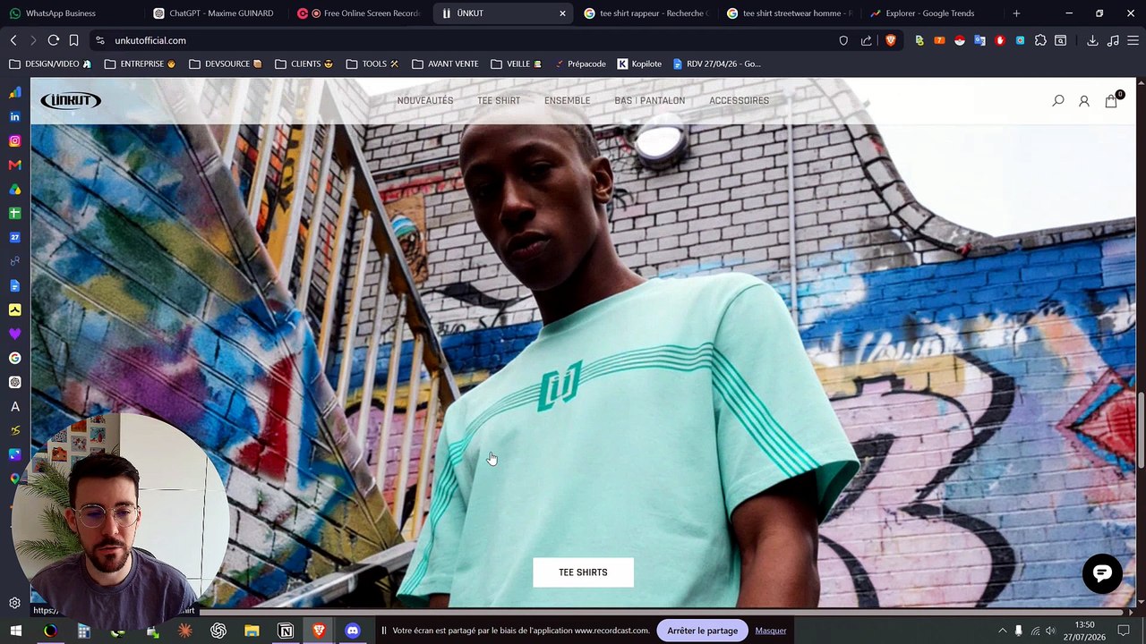 J’analyse SEO la boutique UNKUT de Booba : ce qui fonctionne vraiment - Devsource