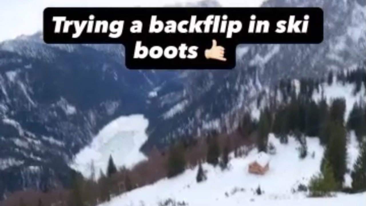 I Tried a Backflip in Ski Boots... 😳