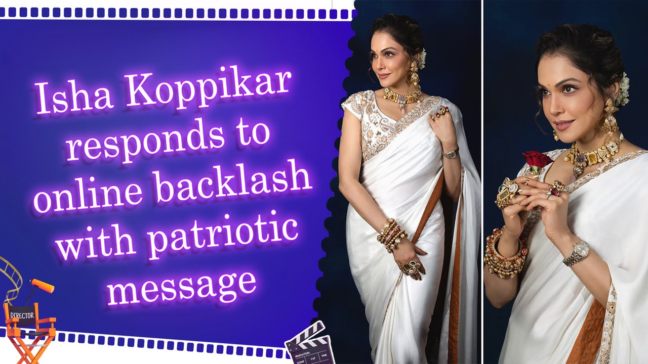 Isha Koppikar defends her stance amid criticism, says she's 'proud, not apologetic'