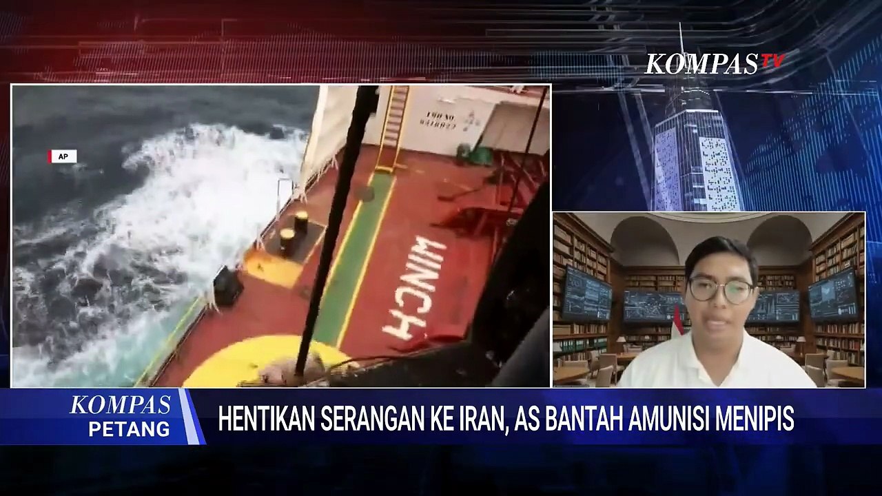 [FULL] Analisis Dosen Ilmu Politik soal Isu Amunisi AS Menipis Buntut Trump Tunda Serangan ke Iran