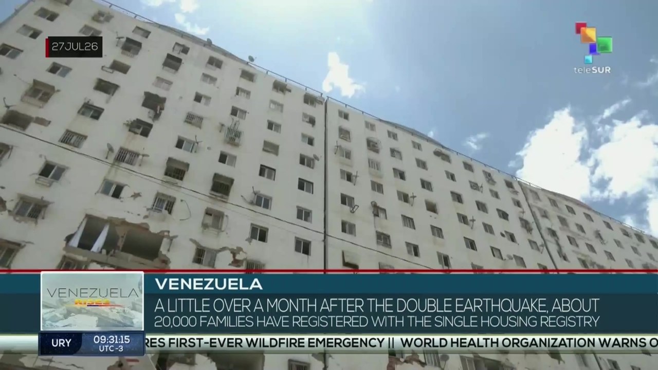 Venezuela | About 20,000 families have registered with the single housing registry