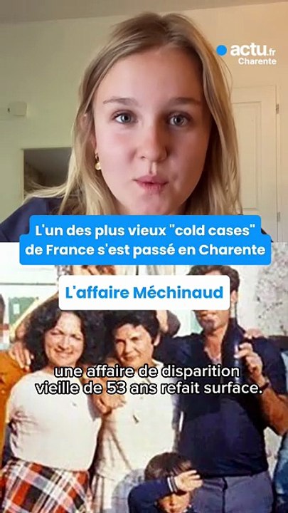 L'affaire Méchinaud : l'un des plus vieux "cold cases" s'est passé en Charente