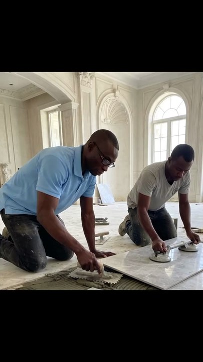 Tiles installation