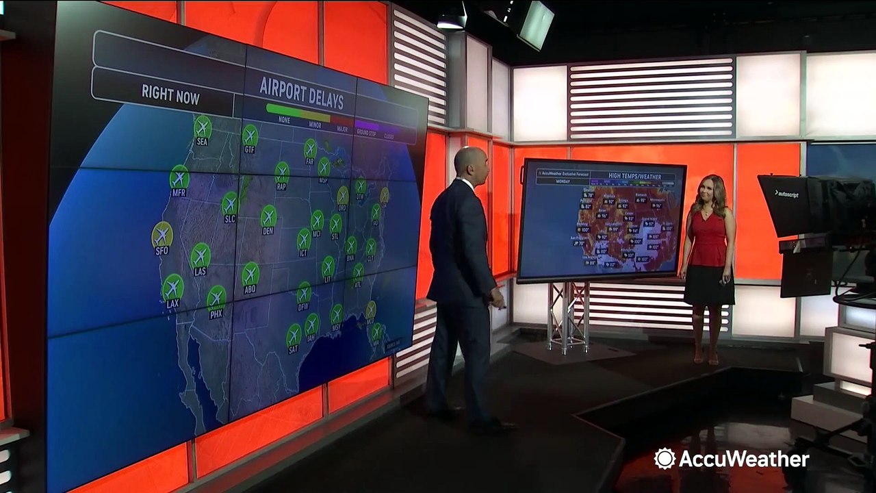 Here's your travel forecast for July 27