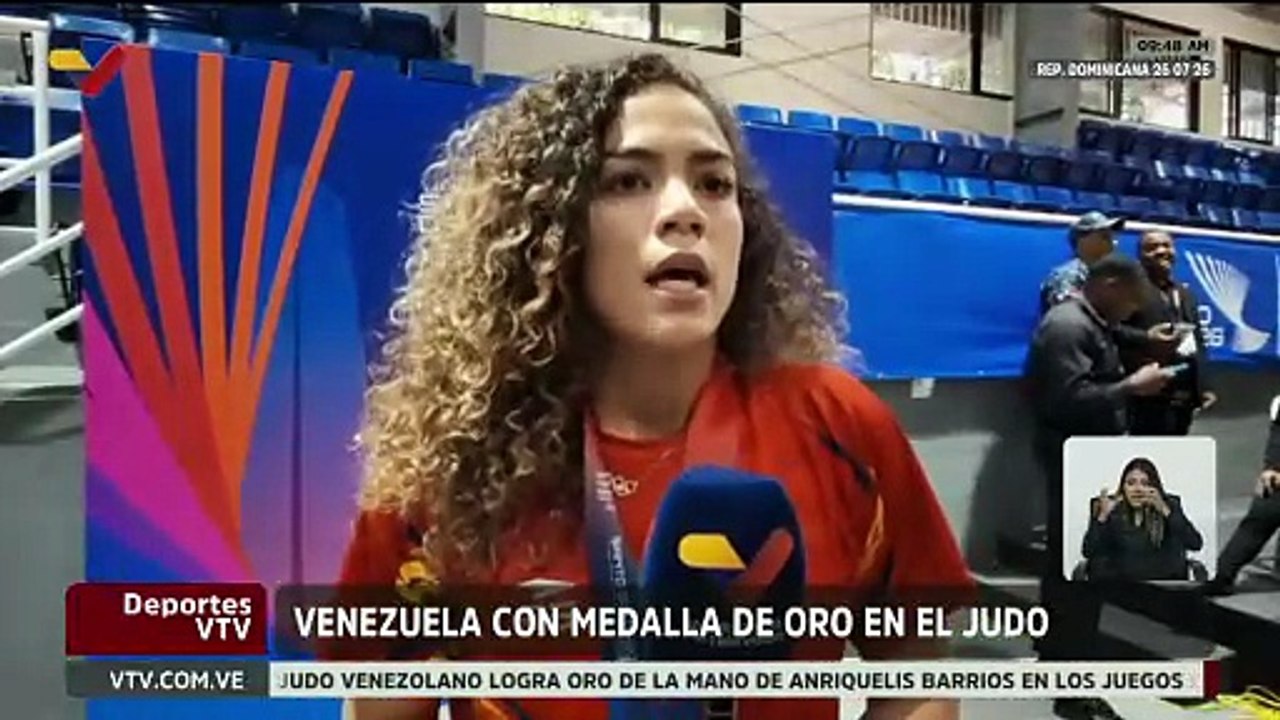 Anriquelis Barrios gana medalla de oro en Judo para Venezuela
